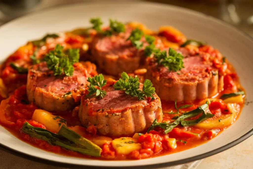 Paupiette de Veau aux Légumes