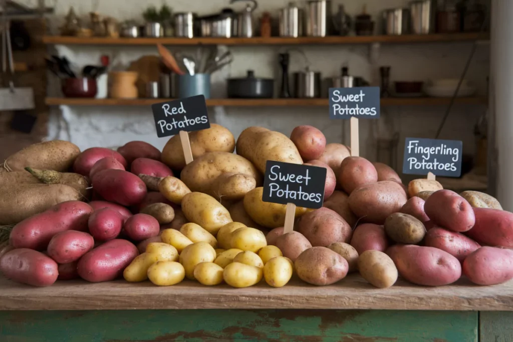 Les meilleures variétés de pommes de terre pour cuisiner