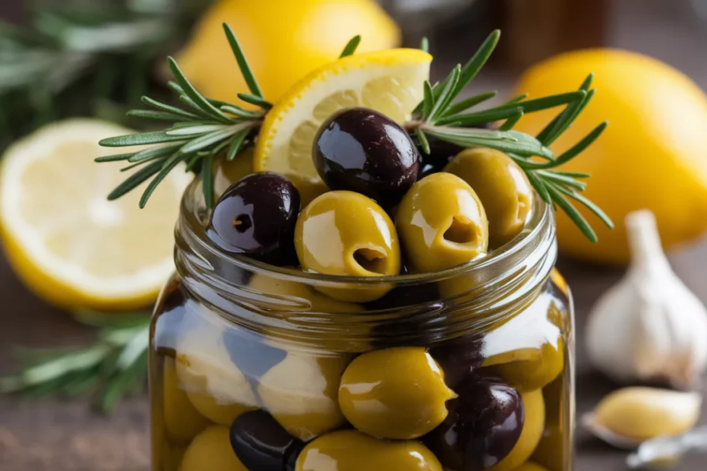 Comment conserver les olives en saumure ?