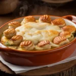 Gratin de Coquillettes à la Raclette et Viande Hachée