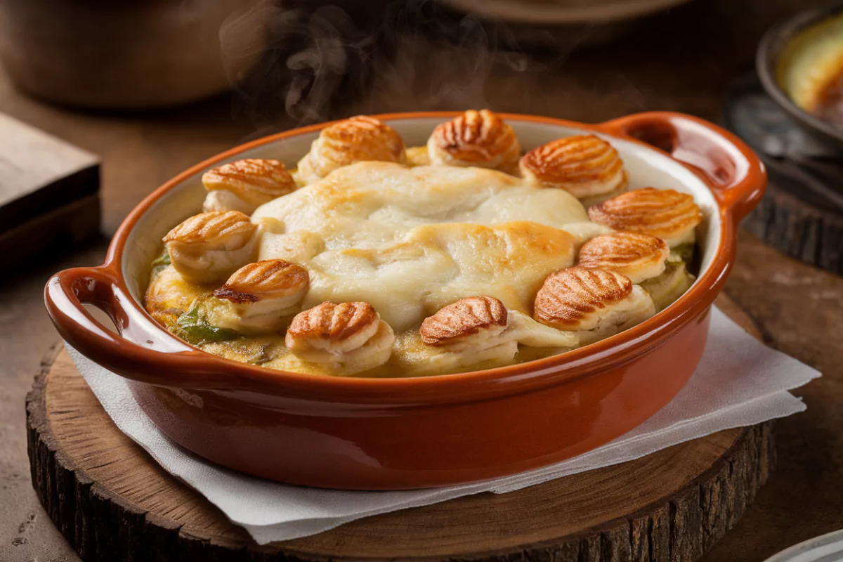 Gratin de Coquillettes à la Raclette et Viande Hachée