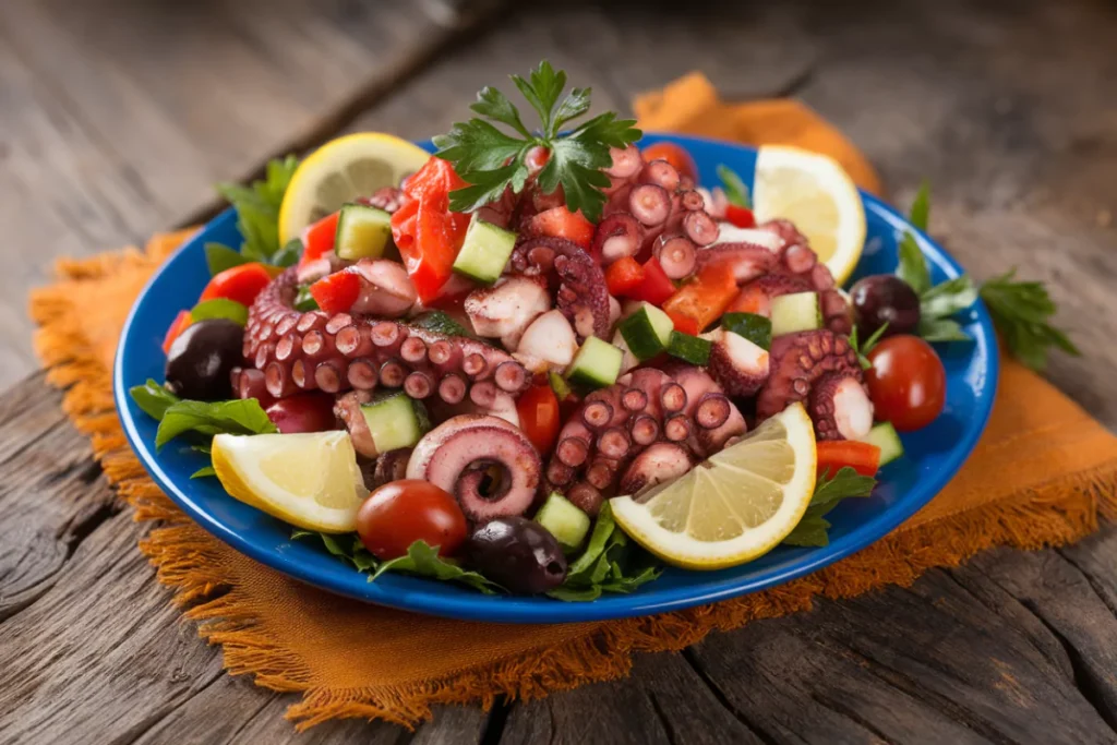 Recette de Salade de Poulpe