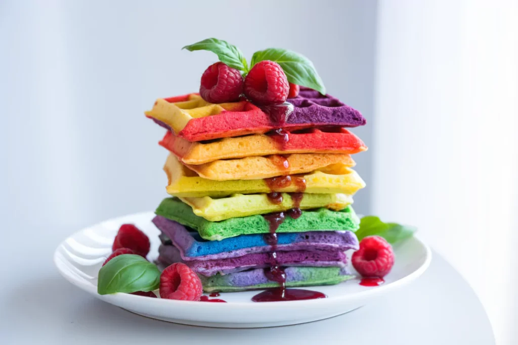 Gaufres Arc-en-Ciel