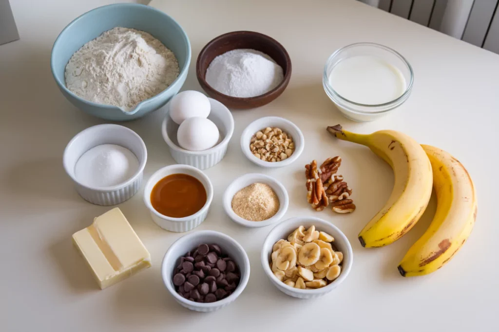 Les Ingrédients Essentiels pour des Gaufres Bananesques Chicchew