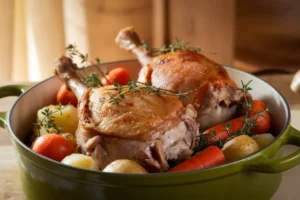 Recettes des cuisses de dinde en cocotte