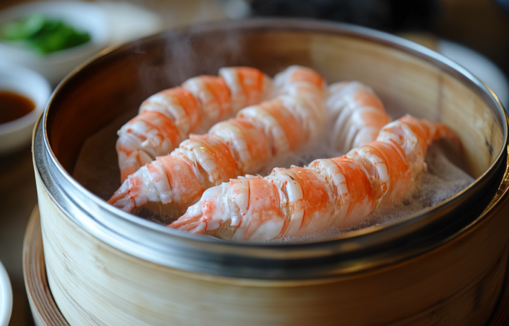 Langoustines cuits par Camille