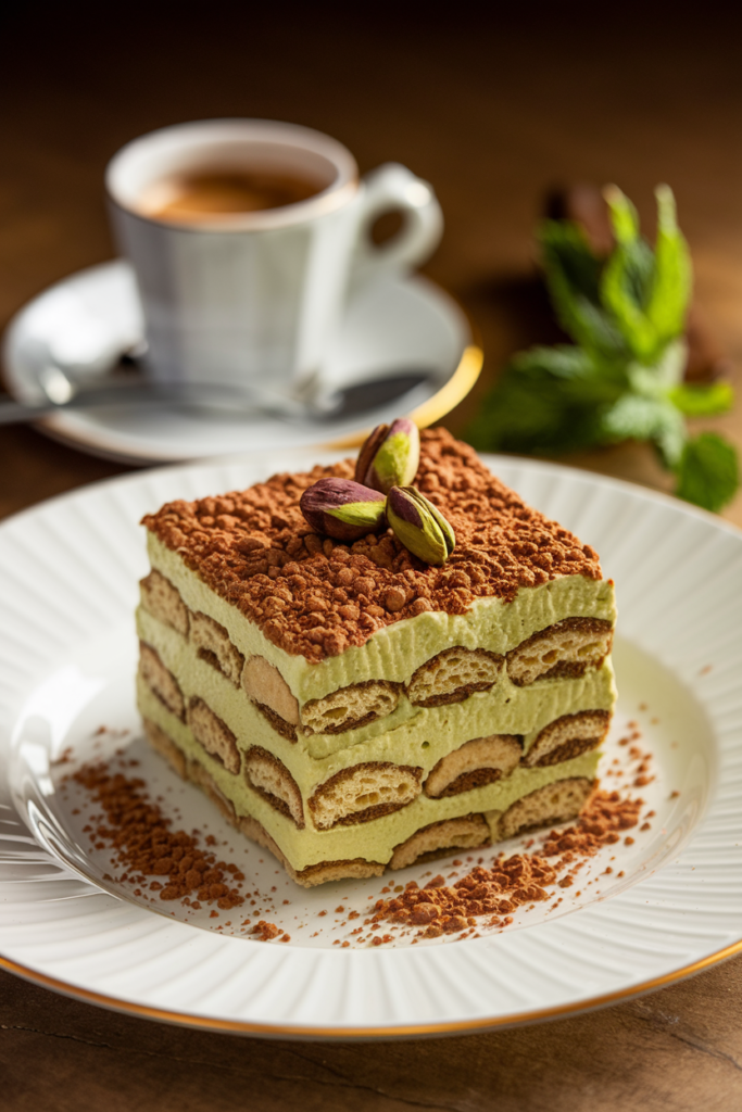 tiramisu aux pistaches