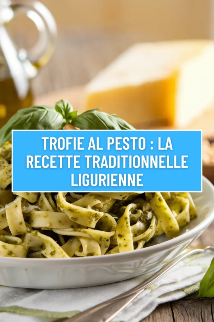 Trofie al Pesto : La Recette Traditionnelle Ligurienne