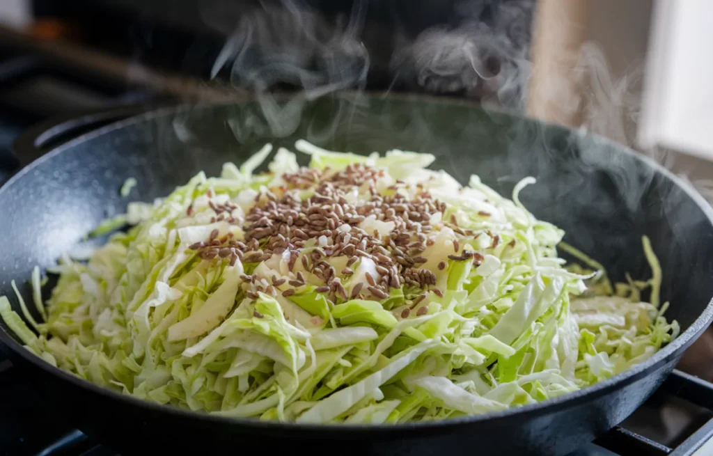 Étapes Simples pour Préparer le Chou Pointu Sauté