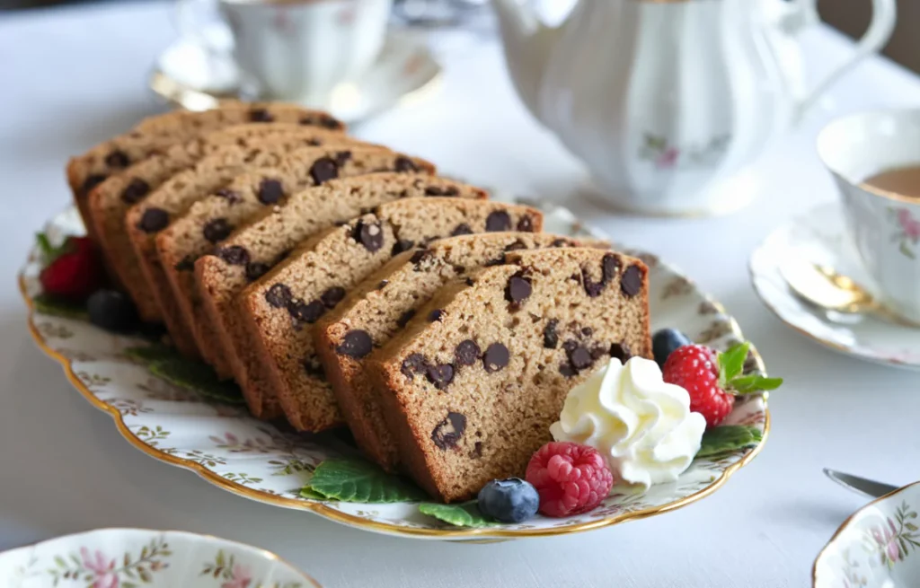 banana bread au chocolat