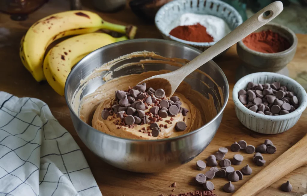 Étapes Simples pour Réaliser le Banana Bread au Chocolat