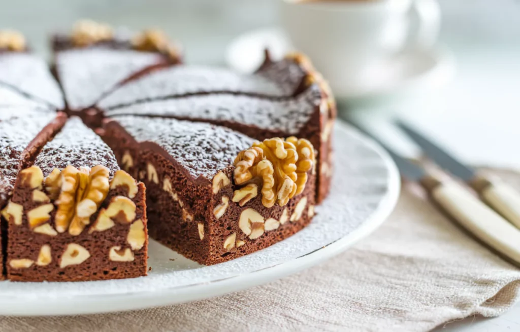 Gâteau au Chocolat aux Noix : Un Délice Croquant