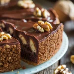 Gâteau au Chocolat aux Noix