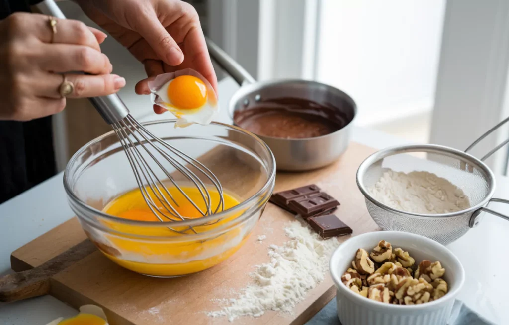 Préparer un Gâteau au Chocolat aux Noix