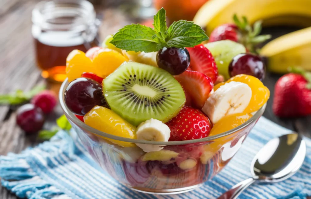 Salade de Fruits au Sirop : Fraîcheur et Gourmandise