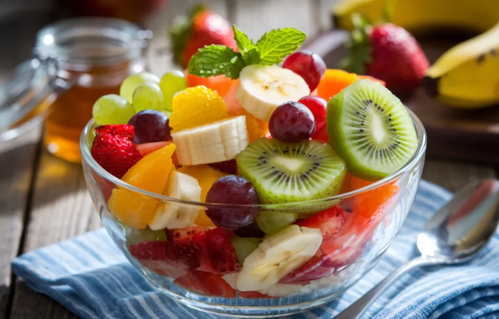 Salade de Fruits au Sirop : Fraîcheur et Gourmandise