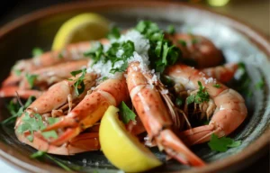 Cuisson de Langoustines Congelées