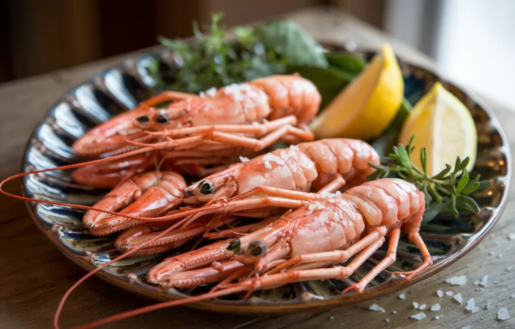 Préparation des Langoustines Avant Cuisson