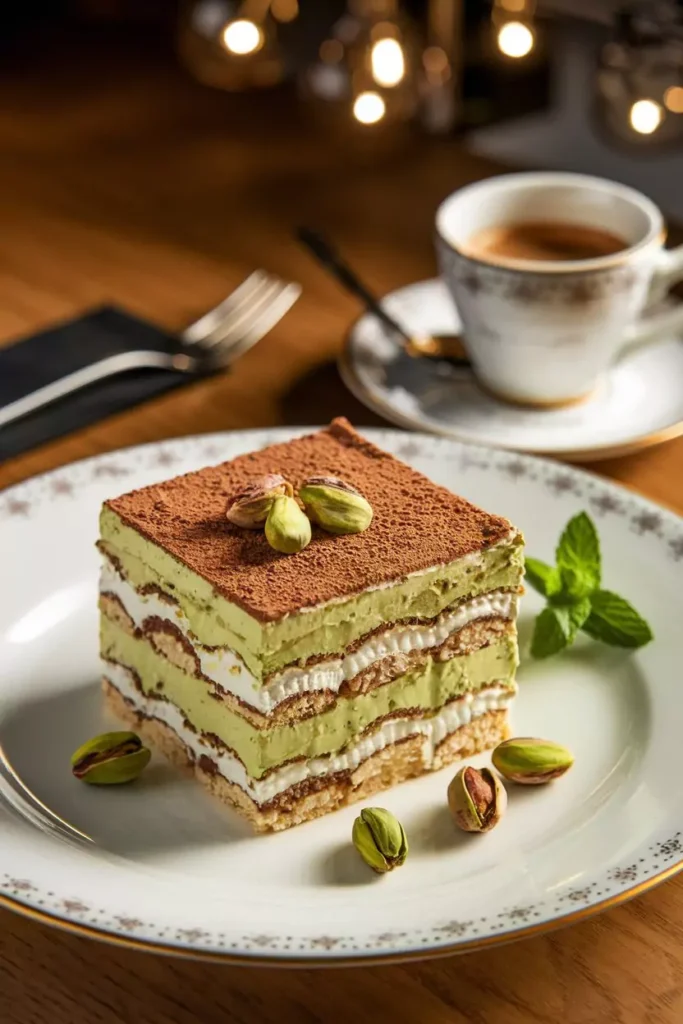 tiramisu aux pistaches
