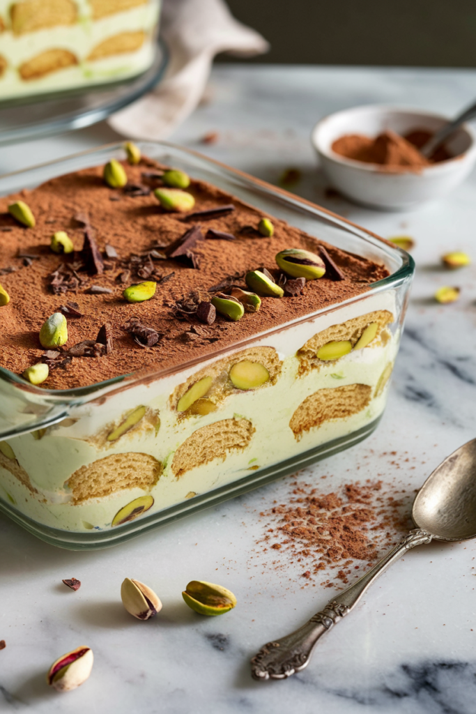 Tiramisu Aux Pistaches