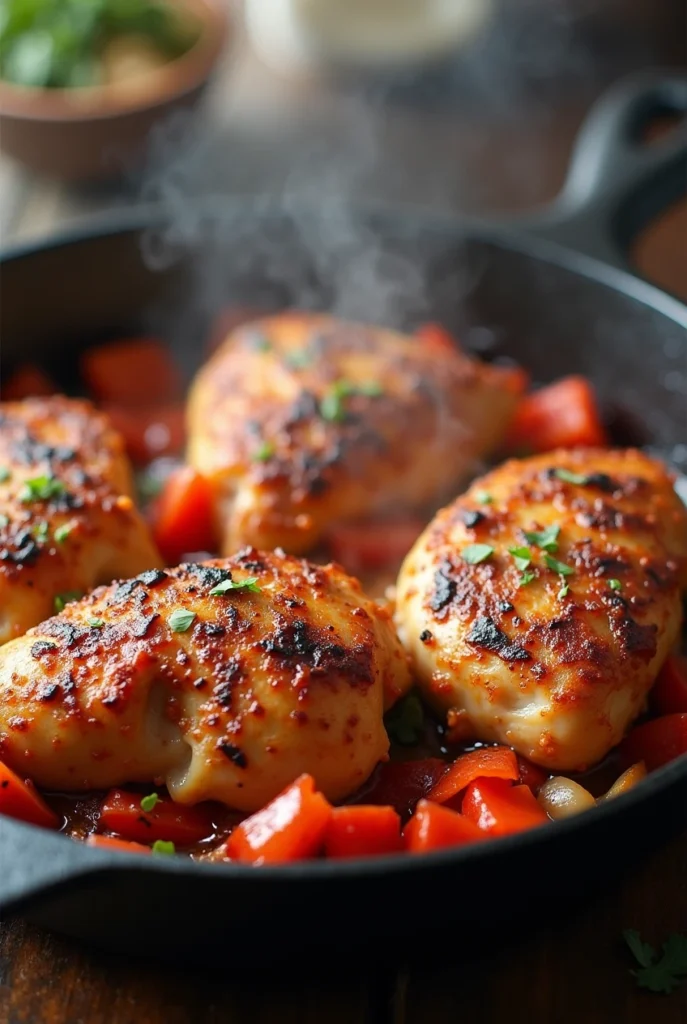 Recette de Poulet Tex-Mex