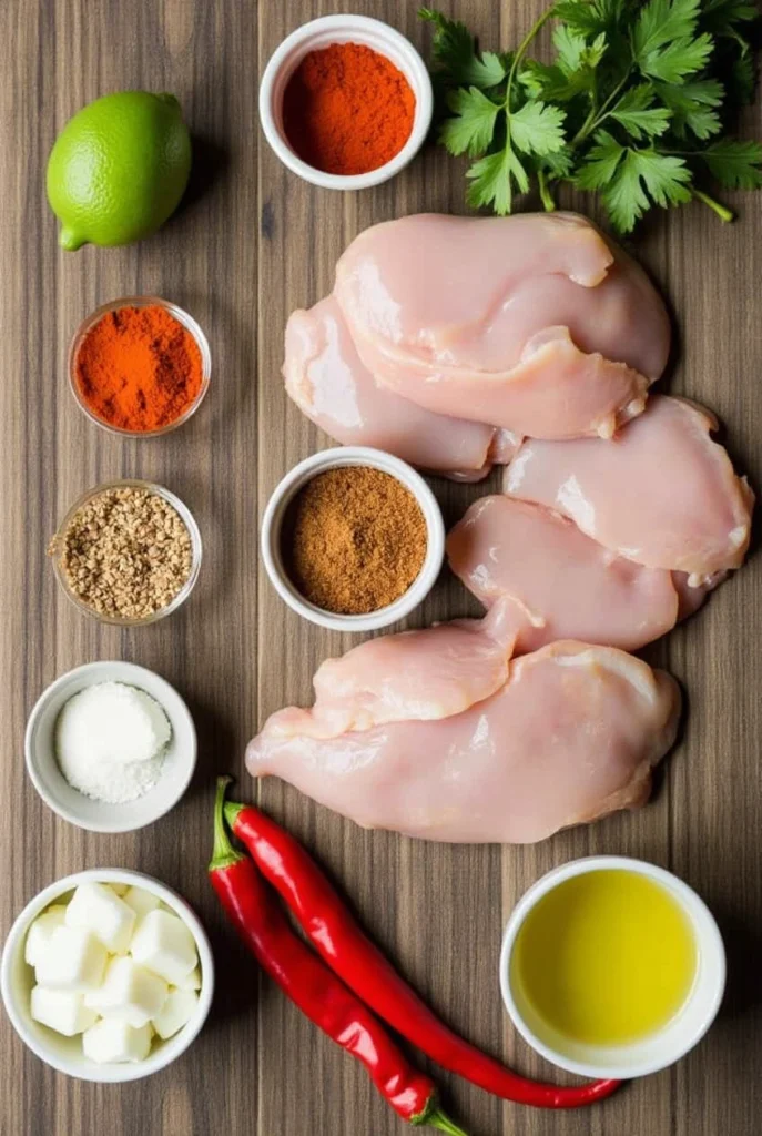 Les Ingrédients Essentiels pour un Poulet Tex-Mex Parfait